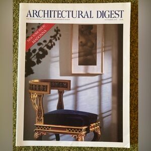 Vintage Architectural Digest Magazine Special NY Issue Madonna November 1991